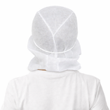 Capuz de Polipropileno con Mascarilla Integrada BLANCO - Suministros Profesionales