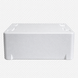 Caja EPS 4,70 L para transporte en frío | Caja isotérmica de porexpán con tapa