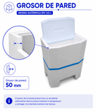Nevera isotérmica profesional 140 L | Alto aislamiento térmico para transporte y conservación - Suministros Profesionales