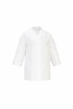 Bata infantil cierre frontal con velcro BLANCO 50 Uds. - Suministros Profesionales