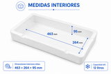 Caja EPS 12 L para transporte en frío | Caja isotérmica de porexpán con tapa - Suministros Profesionales