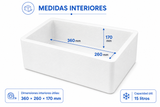 Caja EPS 15 L para transporte en frío | Caja isotérmica de porexpán con tapa - Suministros Profesionales