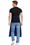 Delantal Impermeable PVC 450 g/m² Azul 10 uds. - Suministros Profesionales
