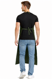 Delantal Impermeable PVC 450 g/m² Verde 10 uds. - Suministros Profesionales